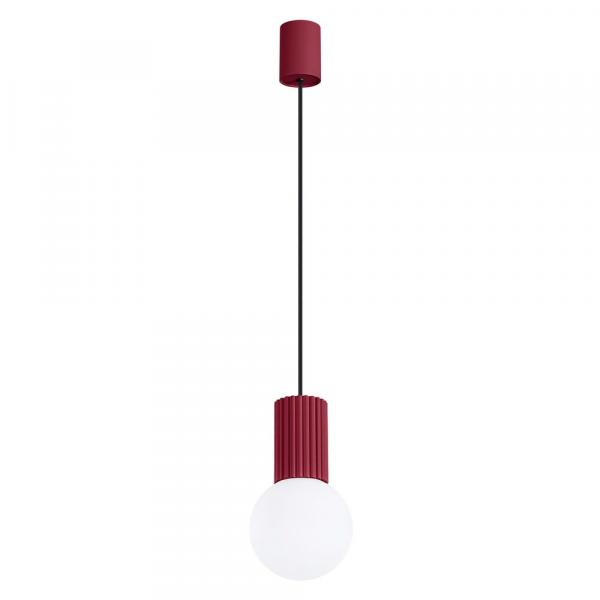 SELSEY Lampa wisząca Halo 1 burgund