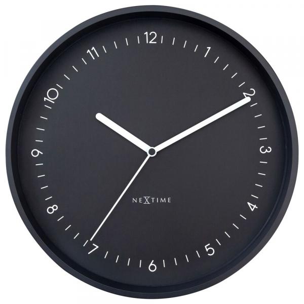 SELSEY Zegar ścienny Berlin 30 cm czarny