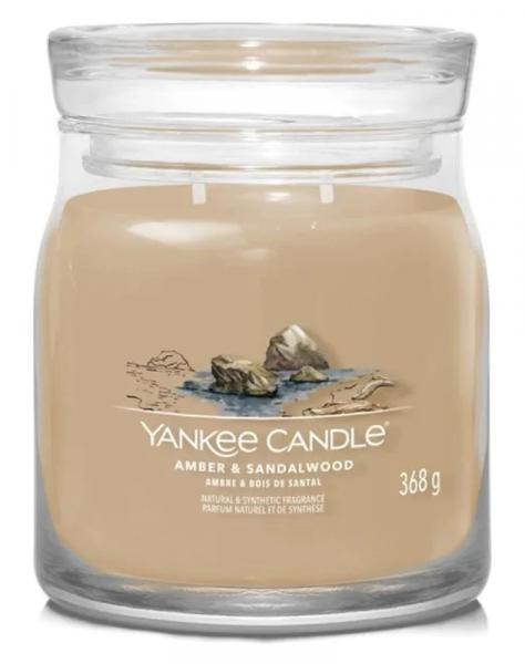 SELSEY Świeca zapachowa Yankee Candle Amber & Sandalwood 368 g