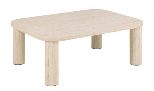 SELSEY Stolik kawowy Sorisel 100x75 cm trawertyn
