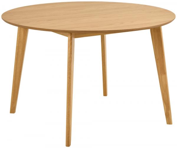 SELSEY Stół okrągły Gemirro 120 cm dąb naturalny