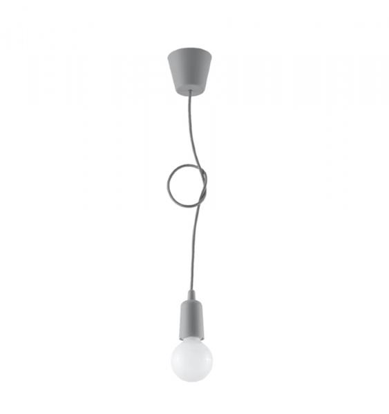 SELSEY Lampa wisząca Drense szara