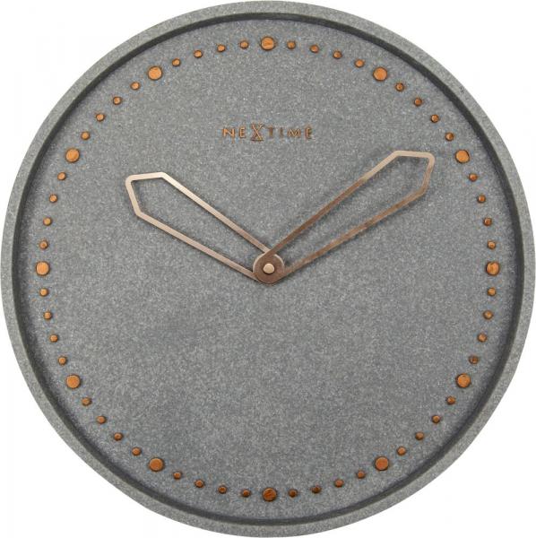 SELSEY Zegar ścienny Cross 35 cm szary