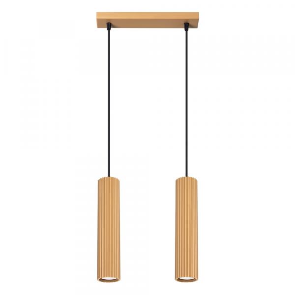 SELSEY Lampa wisząca Karbon 2 złota