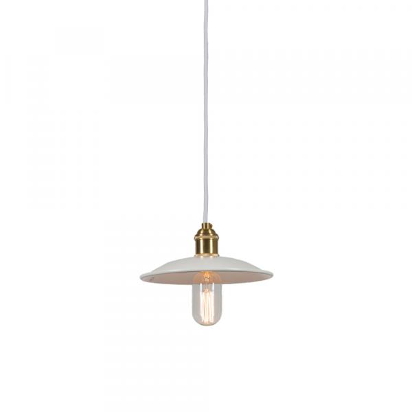 SELSEY Lampa wisząca Sigrun średnica 20 cm biała