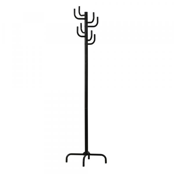 SELSEY Wieszak stojący Gio 178 cm czarny