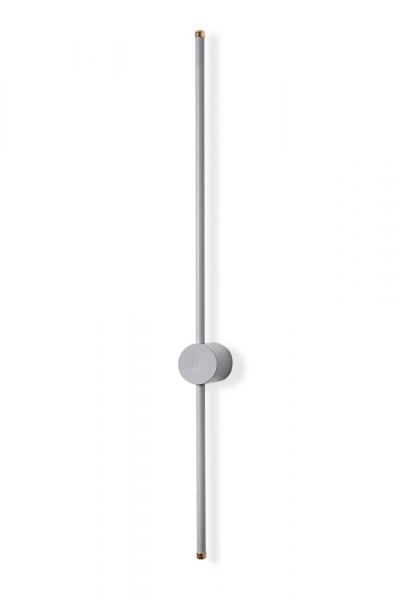 SELSEY Lampa ścienna Walriefle 91 cm szara