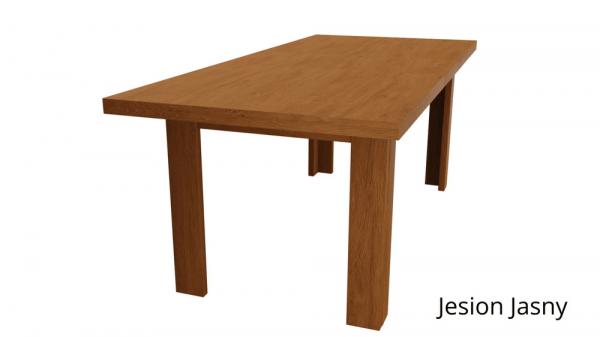 SELSEY Stół rozkładany Woodruff 160-200x90 cm Jesion jasny