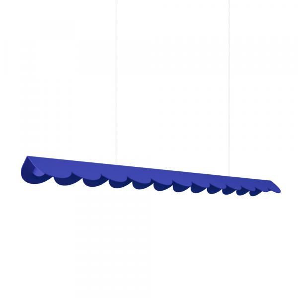 SELSEY Lampa wisząca Biscuit LED ultramaryna 4000K