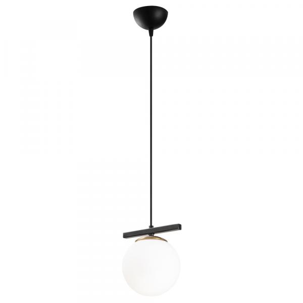 SELSEY Lampa wisząca Illurked 124 cm czarno-miedziana