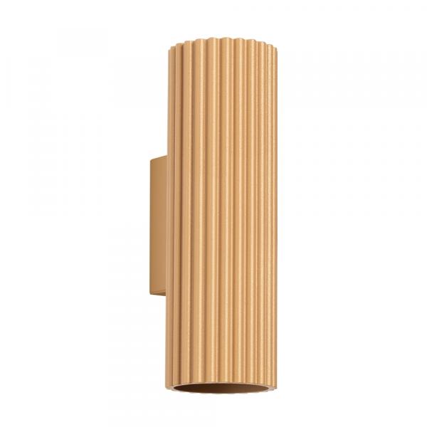 SELSEY Kinkiet Karbon 20 cm złoty