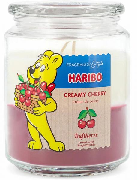 SELSEY Świeca zapachowa Haribo Creamy Cherry 2w1 510 g