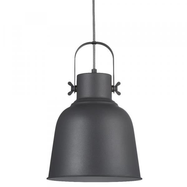 SELSEY Lampa wisząca Adrian 25x28 cm czarna industrialna