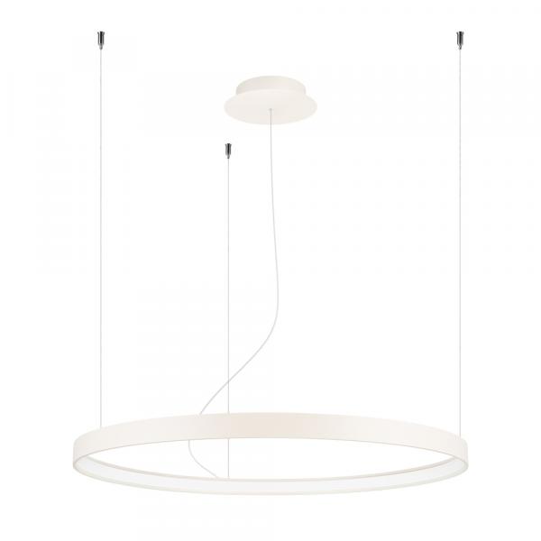 SELSEY Żyrandol Rio LED 78 cm beżowy 3000K