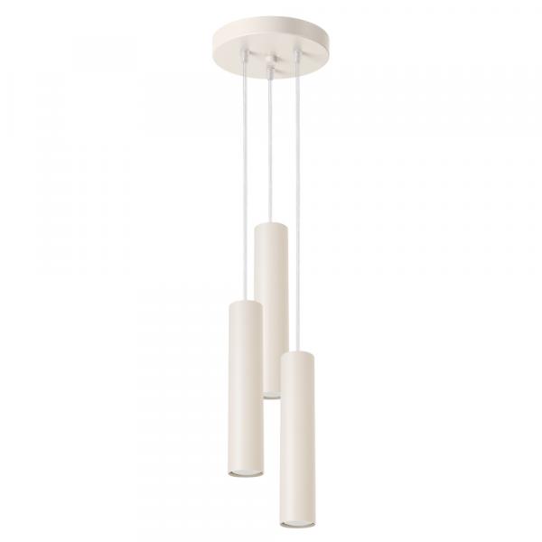 SELSEY Lampa wisząca Lagos 3P beżowa