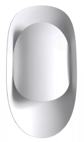 SELSEY Kinkiet ścienny Minave 30x13 cm stalowy biały