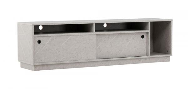 SELSEY Szafka RTV Sacruzy 180x50 cm szara