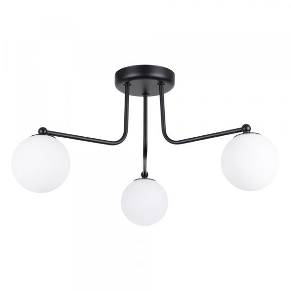 SELSEY Żyrandol Astral 3 czarny