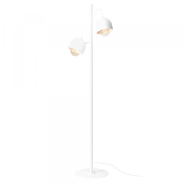 SELSEY Lampa podłogowa Fiene 161 cm biała