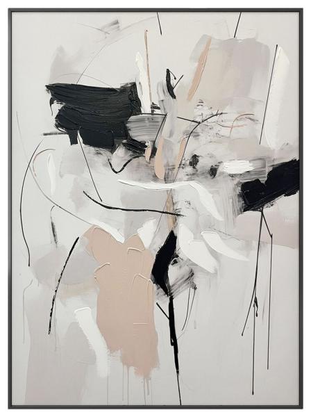 SELSEY Obraz ręcznie malowany w ramie Traffic 100x70 cm