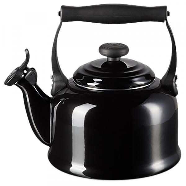 SELSEY Le Creuset - Czajnik ze stali węglowej Traditional czarny