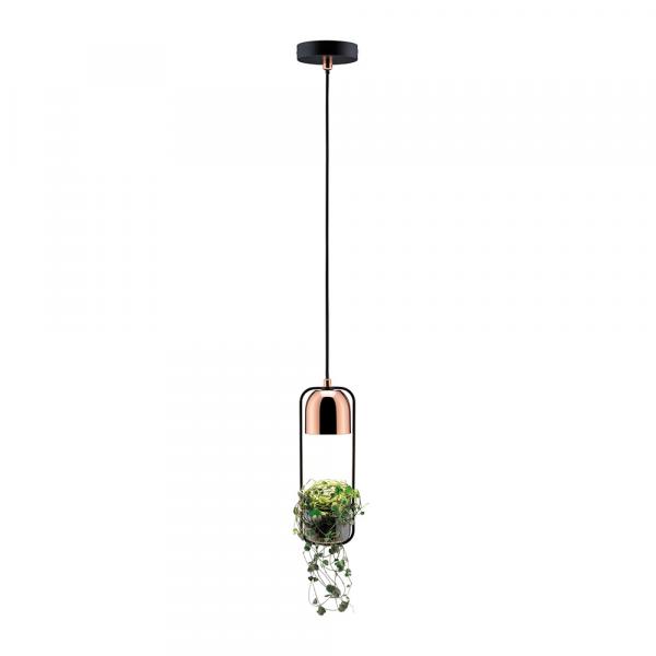 SELSEY Lampa wisząca Nibbler z doniczką