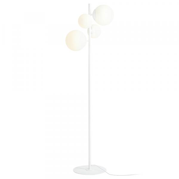 SELSEY Lampa podłogowa Mauric 161 cm biała