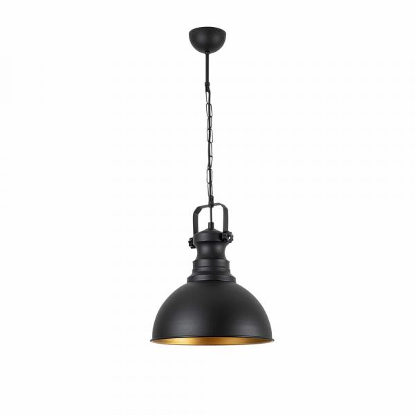 SELSEY Lampa wisząca Ardulace metalowa czarna