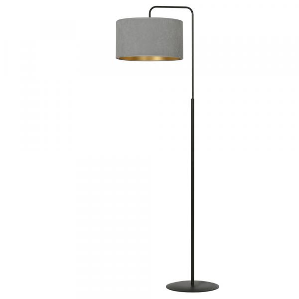 SELSEY Lampa podłogowa Hellid 150 cm szara