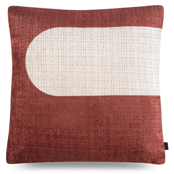SELSEY Poszewka na poduszkę Vacure 45x45 cm beżowo-miedziana