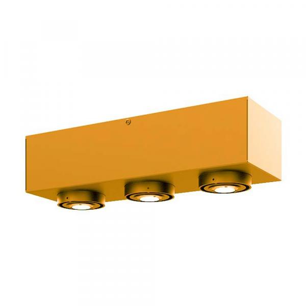 SELSEY Lampa sufitowa Boxie x3 LEGO żółta
