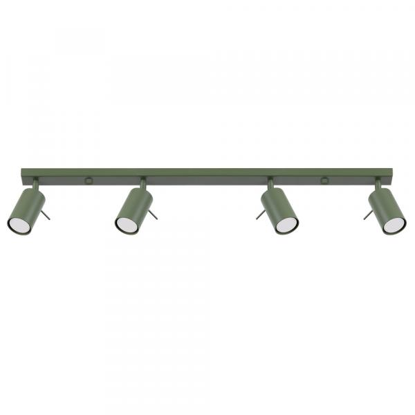 SELSEY Plafon Ring 4L zielony oliwkowy