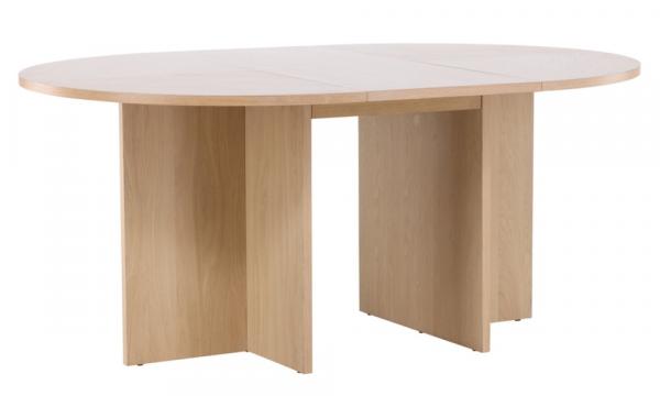 SELSEY Stół rozkładany Strada 120-170x74 dąb bielony