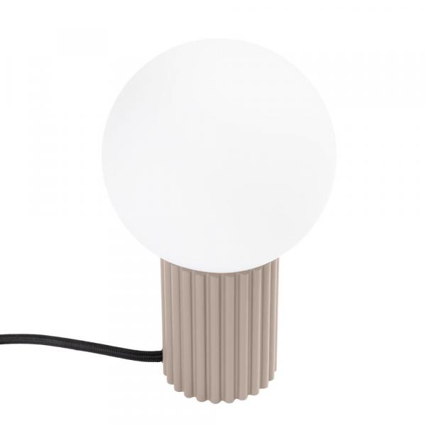 SELSEY Lampa stołowa Halo taupe