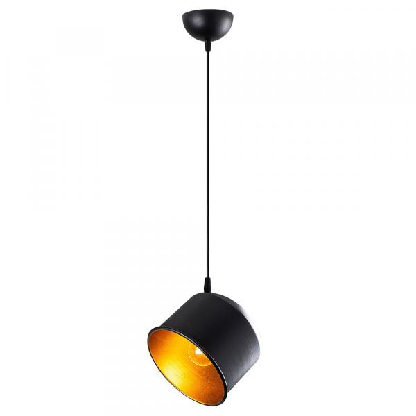 SELSEY Lampa wisząca Hortensis 18 cm czarna