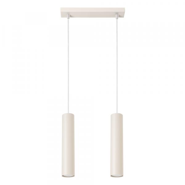 SELSEY Lampa wisząca Lagos 2 beżowa