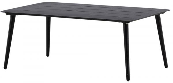 SELSEY Stolik ogrodowy Sunation 100x60 cm aluminium czarny