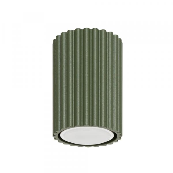 SELSEY Plafon Karbon 10 cm zielony oliwkowy