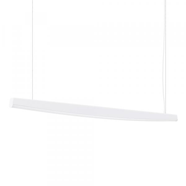 SELSEY Lampa wisząca Jorun LED 150 cm biała 4000K