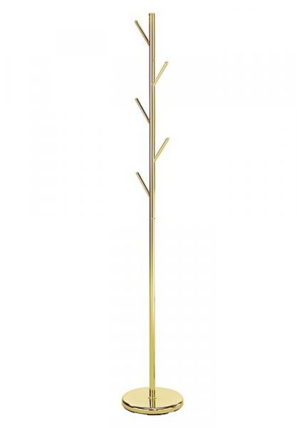 SELSEY Wieszak stojący Eris 171 cm złoty