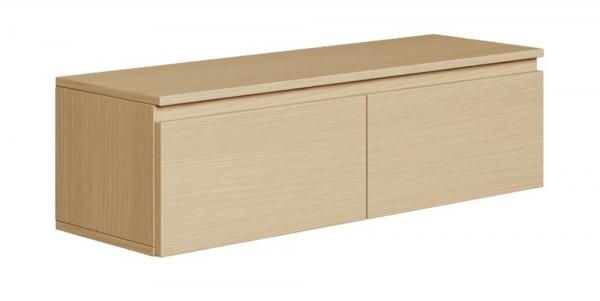 SELSEY Szafka RTV Bemmi wisząca 100 cm dąb lindberg