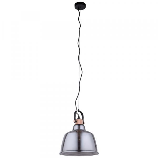 SELSEY Lampa wisząca Amalfi dymiona średnica 30 cm 8380