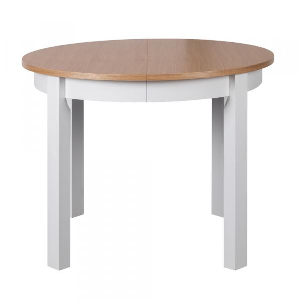SELSEY Stół rozkładany Gabele okrągły 100-250x100 cm
