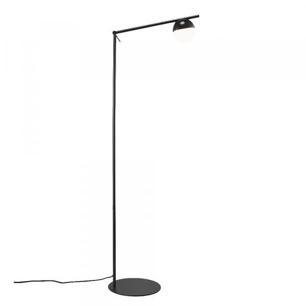 SELSEY Lampa podłogowa Contina 139,5 cm czarna