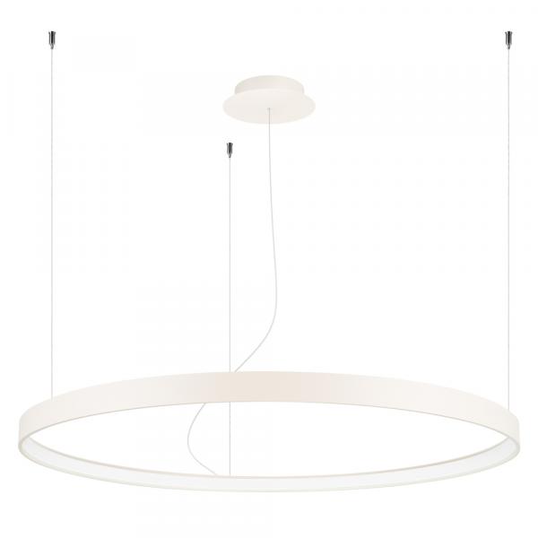SELSEY Żyrandol Rio LED 110 cm beżowy 3000K