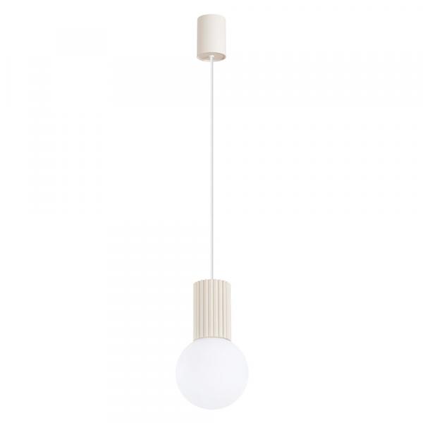 SELSEY Lampa wisząca Halo 1 beżowa