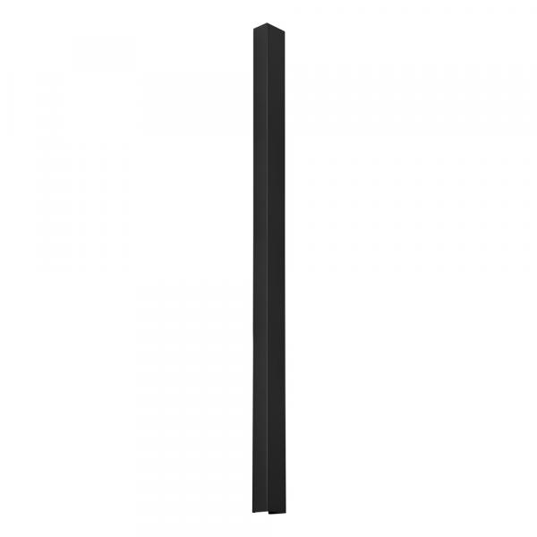 SELSEY Kinkiet Freya 150 cm czarny