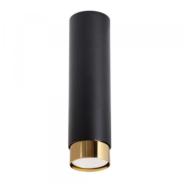 SELSEY Plafon Nero 22,5 cm czarny/złoty