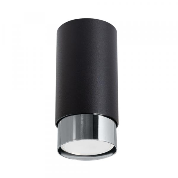 SELSEY Plafon Nero 12,5 cm czarny/chrom
