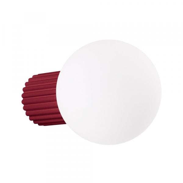 SELSEY Kinkiet Halo burgund IP44
